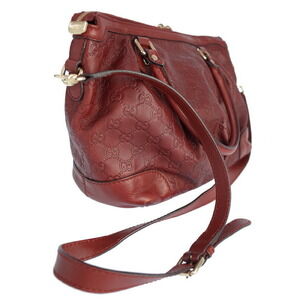 Gucci ssima Shoulder Bag Leather Sukey 2way